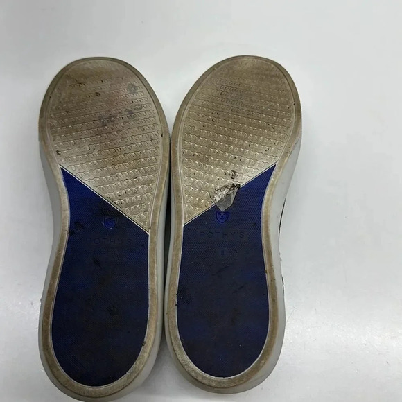 Rothys The Original Slip On Sneaker Laceless Round Washable Shoes Black Size 8 - Picture 10 of 11